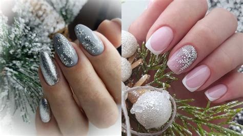 winter holiday nails 2023